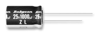 RUBYCON,10ZL680MEFC8X16,CAP, ALU ELEC, 680UF, 10V, RAD RUBYCON10ZL680MEFC8X16