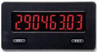 RED LION CONTROLS,CUB70020,COUNTER, CUB7, RED, BACKLIT LCD RED LION CONTROLSCUB70020