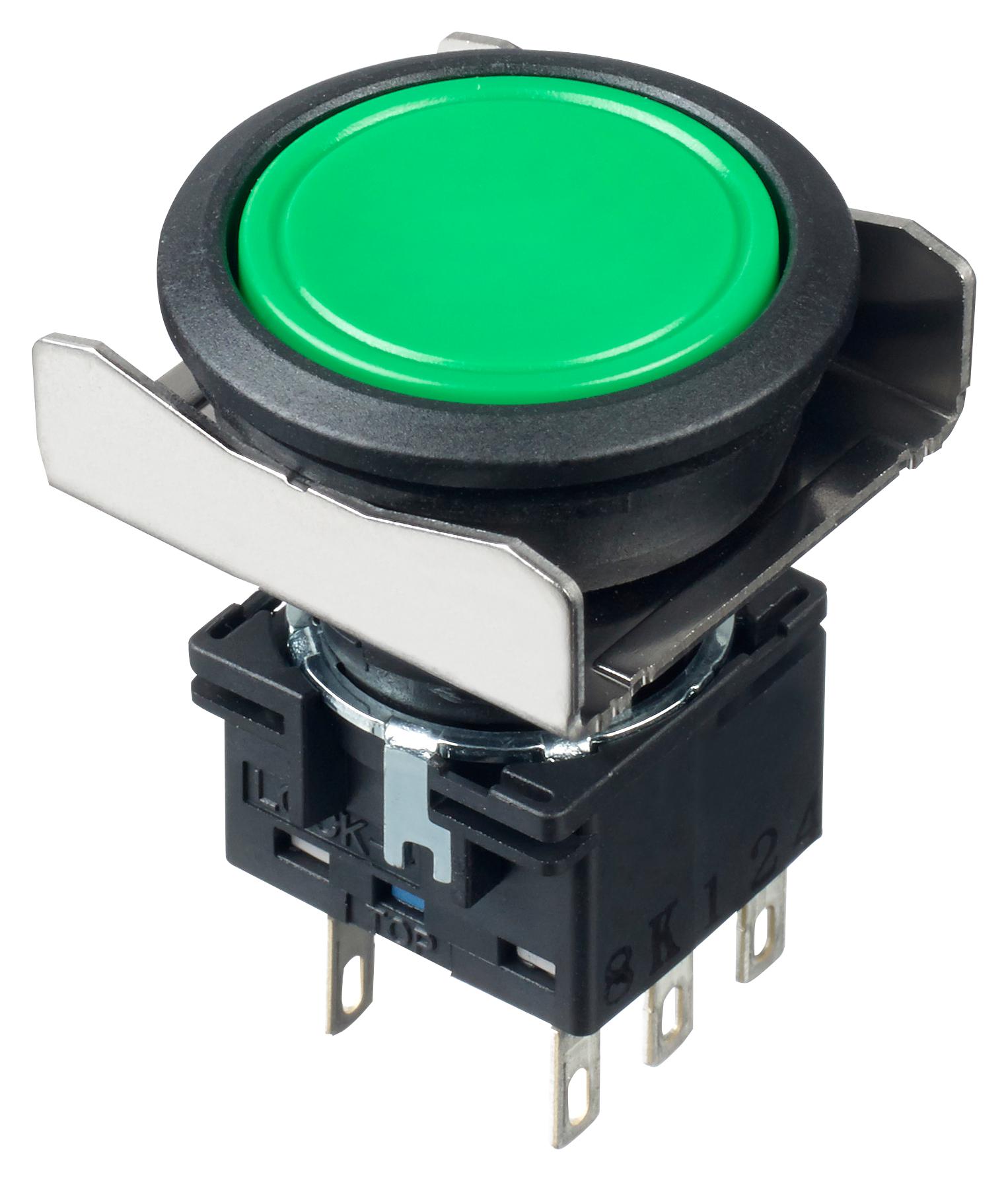 Lbw B M T G Idec Industrial Pushbutton Switch Flush Silhouette Lbw