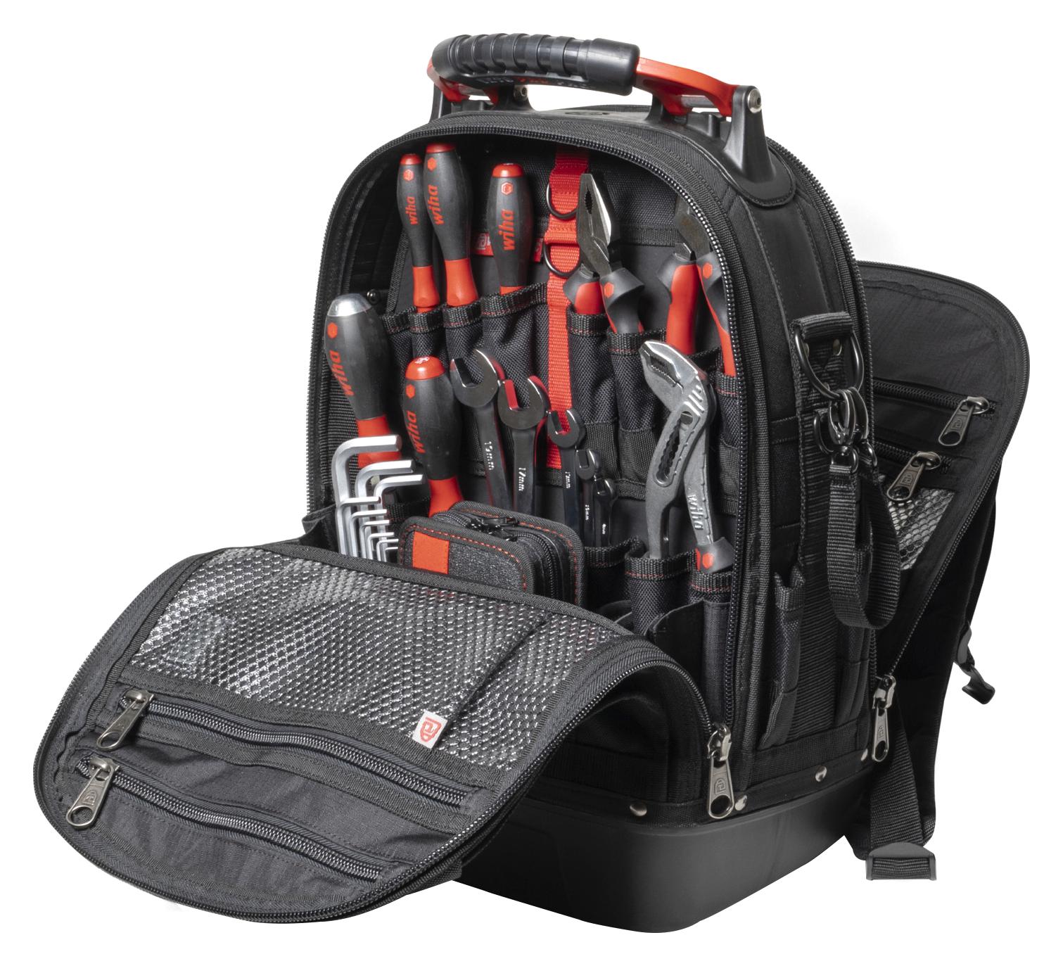 45154 Wiha Mechanic Tool Backpack Set 65 PC