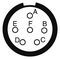 AMPHENOL D38999/20JB98SA-LC