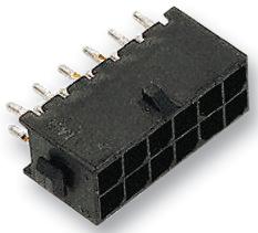 Connector Housing Receptacle Micro Mate-N-LOK Connectors. 1-794617-2 12 Ways 250 Items Micro Mate-N-LOK Series 3 mm