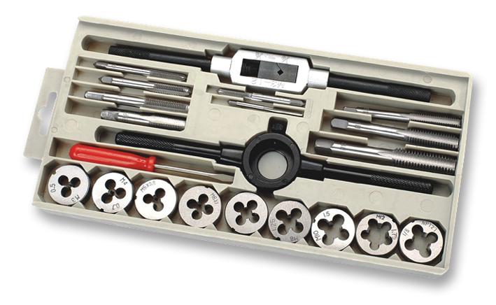 T4032 CK TOOLS, Metric Tap and Die Set, High Carbon Steel T4032 CK TOOLS, Metric Tap and Die Set, High Carbon Steel