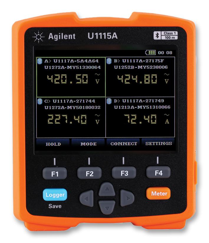 U1115a Keysight Technologies Test Accessory Bluetooth Class 1 Remote Logging Display U1242b Handheld Digital Multimeter