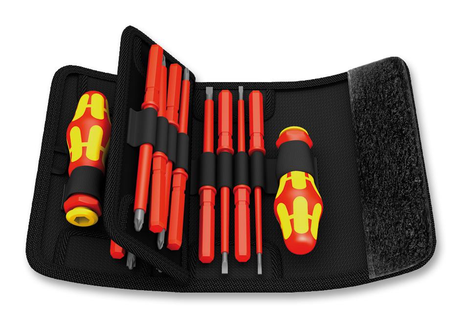 Wera 05059030001 Kraftform Kompakt VDE 60 i//65 i//67 i//17 Screwdriver Set