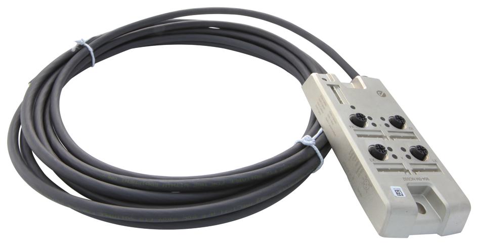 M12 Connector Distribution Boxes 900-10M NC032 Alpha Wire