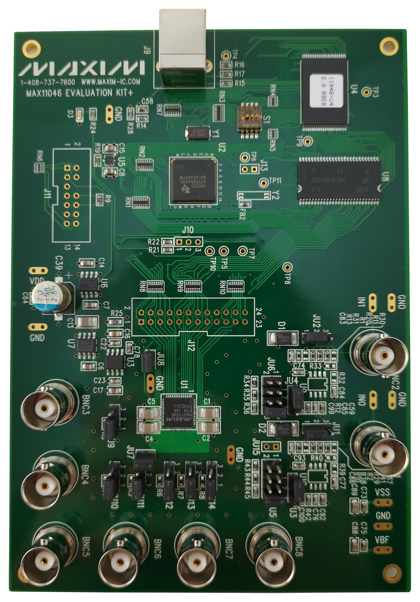 MAX11046EVKIT+ - Maxim Integrated / Analog Devices - Evaluation Kit ...