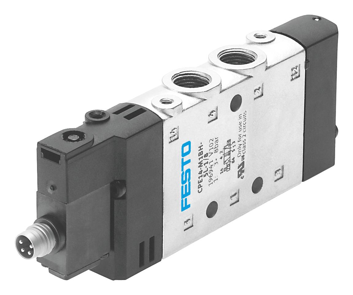 CPE14M1CH5L1/8 Festo AIR SOLENOID VALVE, G1/8, 8BAR