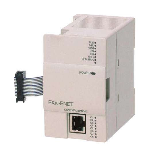 FX3U-ENET-P502 MITSUBISHI, ETHERNET COMM MODULE, 10/100MBIT