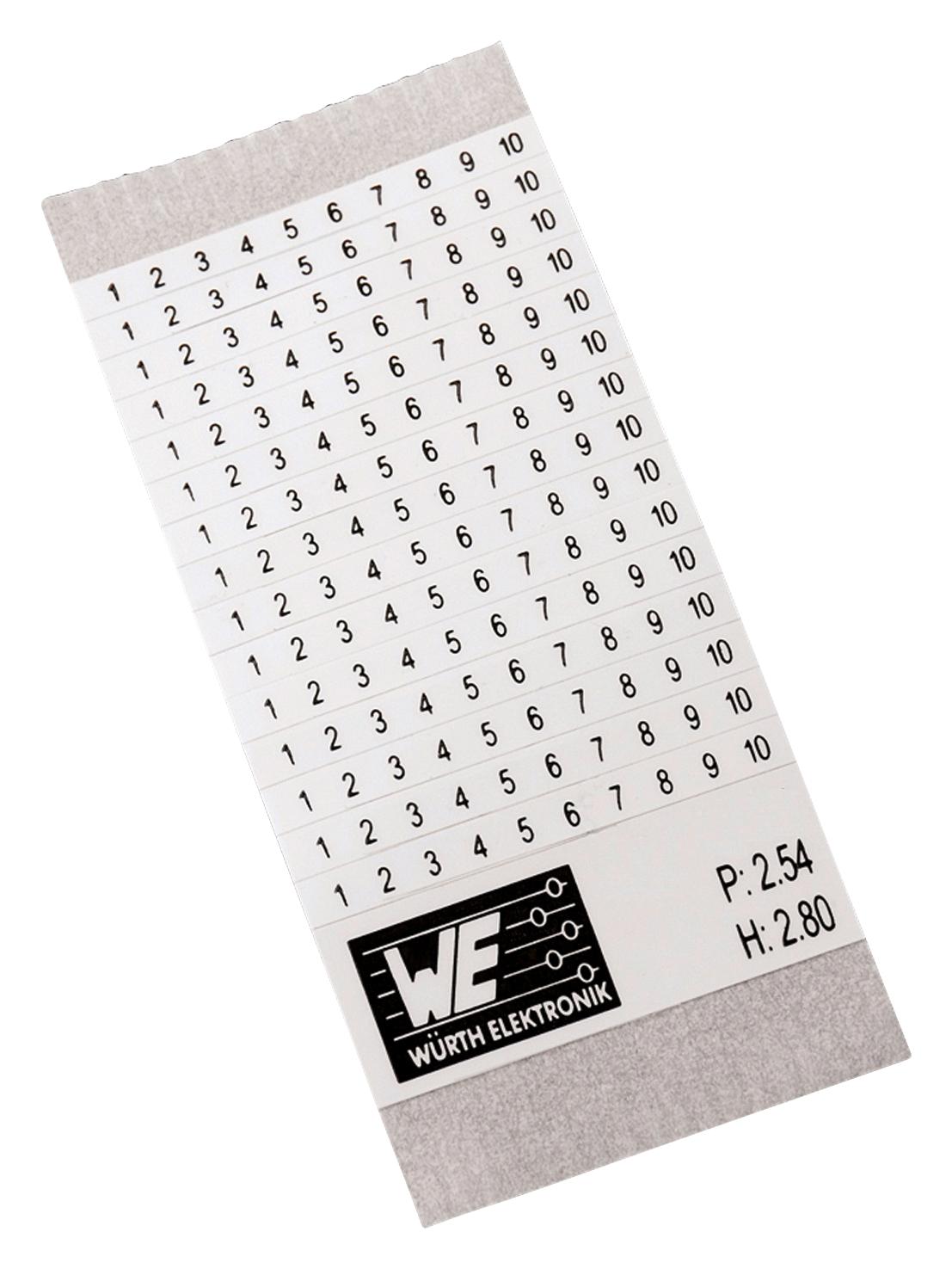 691900410202 Wurth Elektronik Terminal Block Marker, Terminal Block