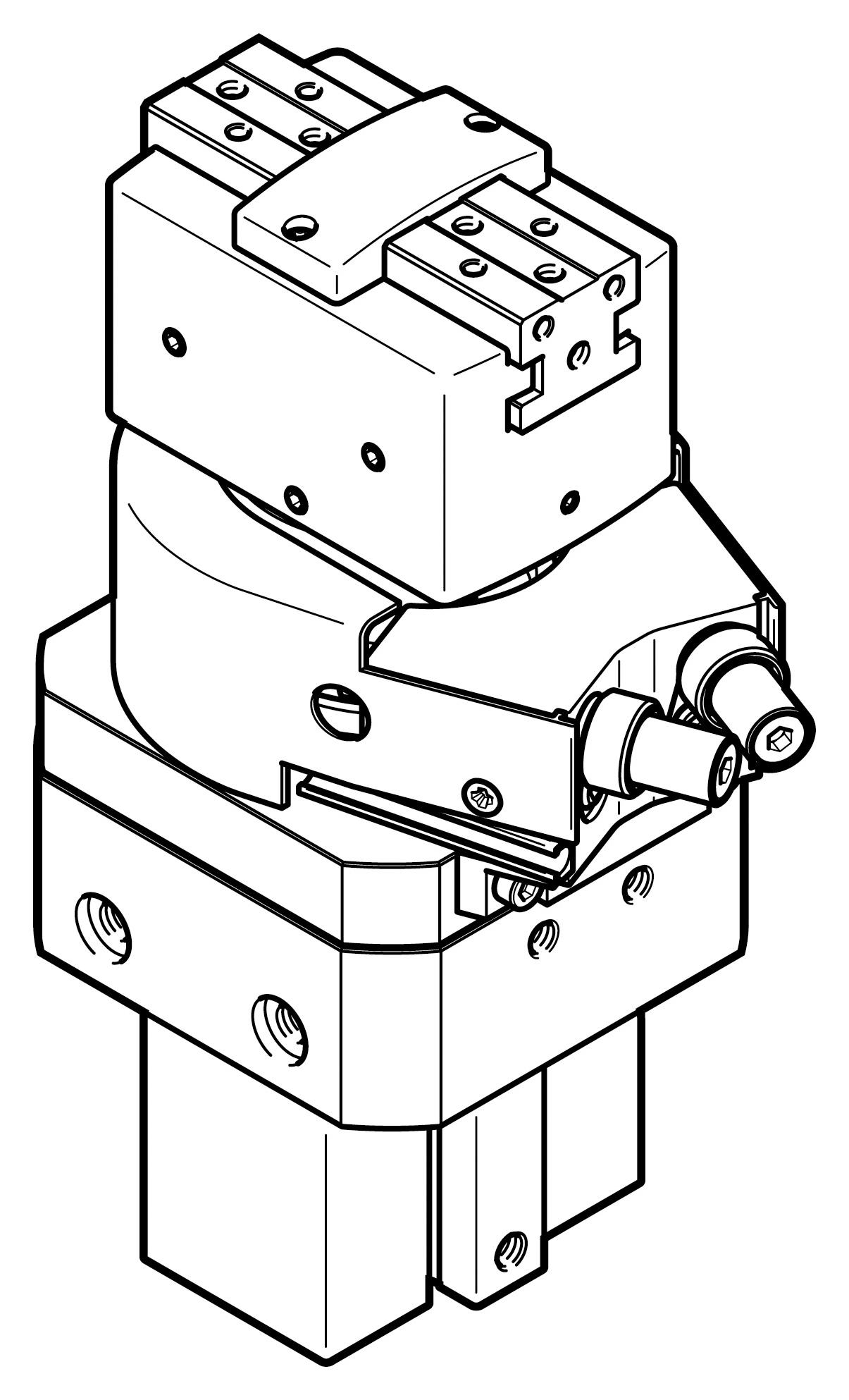 1187963 Festo Swivel Gripper Unit 20 Mm 8 Bar 9747