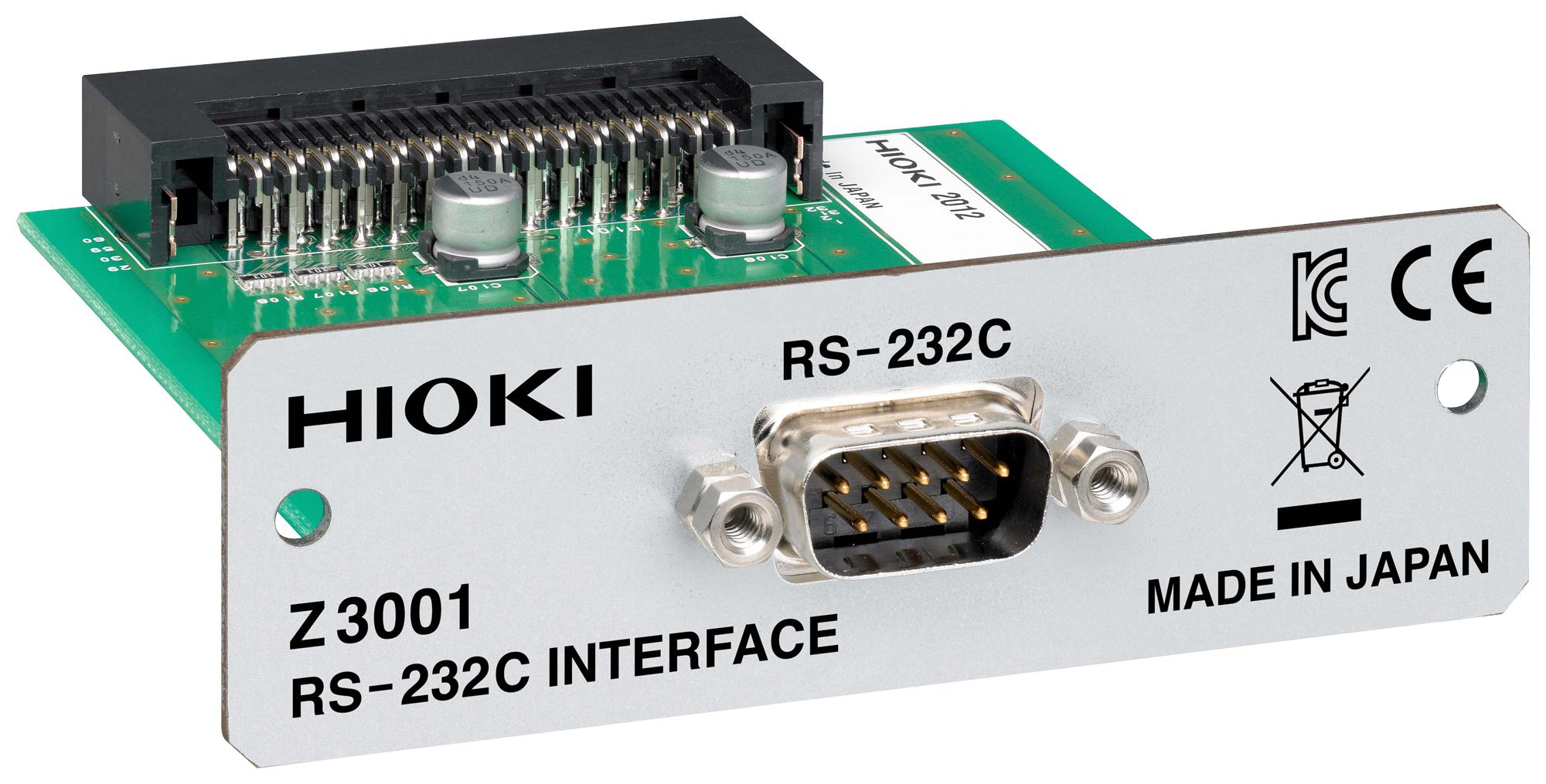 Z3001 Hioki Test Accessory, RS232C Interface, HIOKI IM3523/IM3533