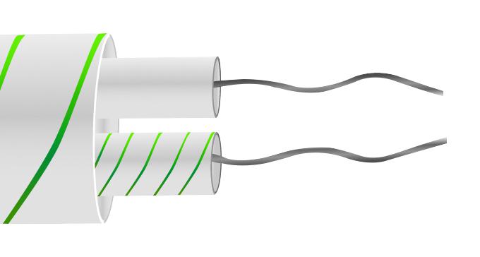 IM-K-M//LCF Labfacility Connector Mini T//C Line Pair Type K
