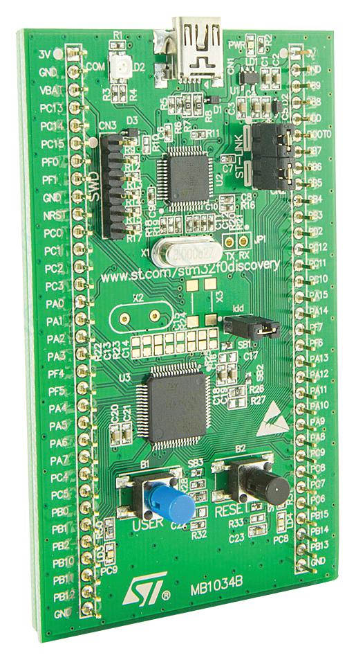 STM32F0 STMICROELECTRONICS EVAL KIT STM32F0DISCOVERY WITH ST-LINK