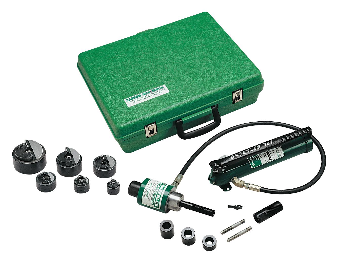7306SB Greenlee KNOCKOUT PUNCH KIT, HYDRAULIC