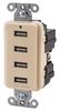 HUBBELL WIRING DEVICES USB4LA