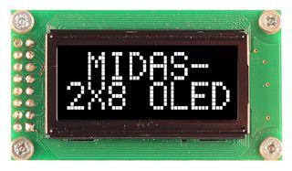 MIDAS DISPLAYS MCOB20805AV-EWP