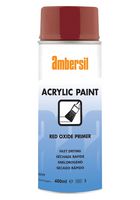 AMBERSIL ACRYLIC PAINT, RED OXIDE PRIMER, 400ML