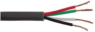 PRO POWER 4CSPKCBL2.50MMBLK50M