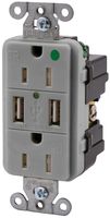 HUBBELL WIRING DEVICES USB8200GY