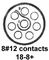 CINCH CONNECTIVITY SOLUTIONS BACC63BV18F8P9