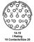 AMPHENOL INDUSTRIAL PT08E14-19S-SR.