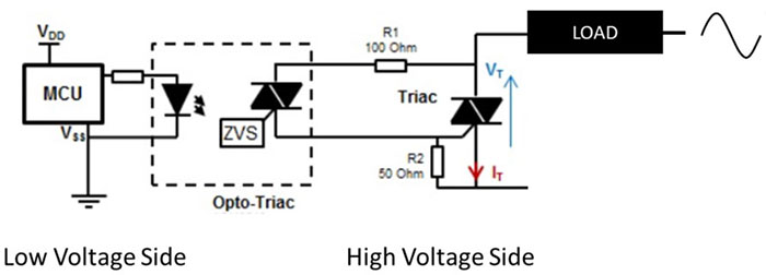 opto-triac circuit